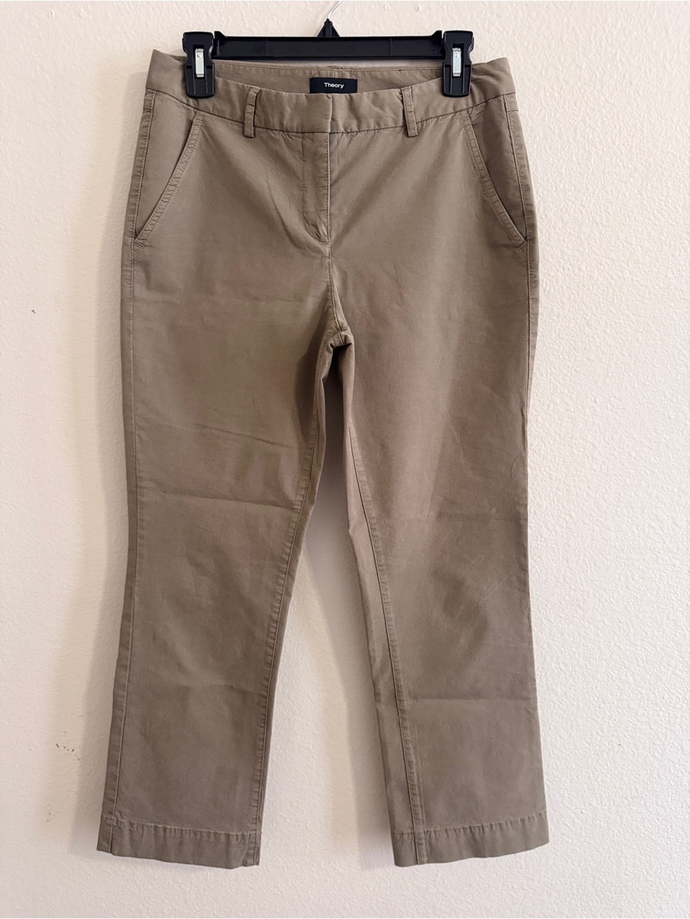 Theory Green Ankle Pants, Size 2